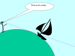 Fine so it’s a ship…
 