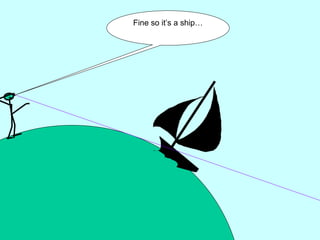 Fine so it’s a ship…
 