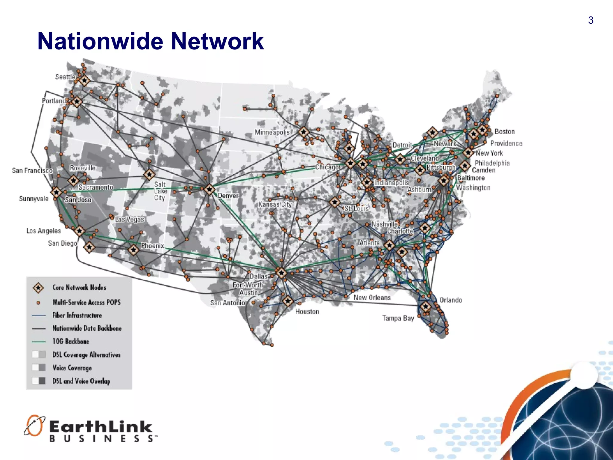 3
Nationwide Network
 