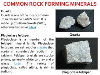 Earth materials, internel structure of the earth, composition of the ...