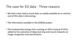 Eo Data Examples Earth observation for oil and gas | PPTX