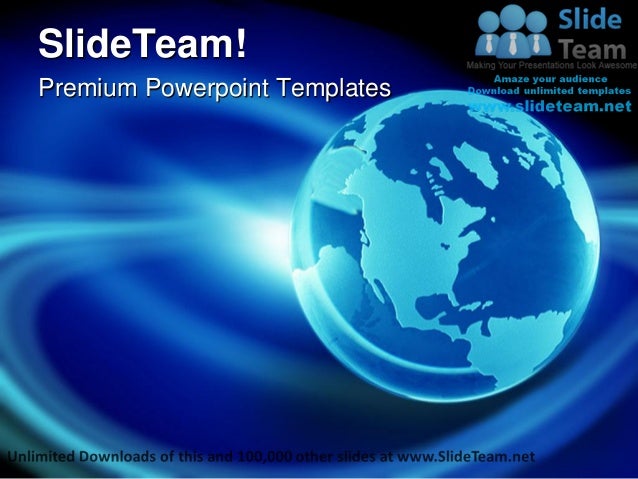 earth planet globe power point templates themes and backgrounds ppt t