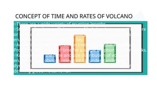 Earth processes - Concept of residence, time and rates of natural ...