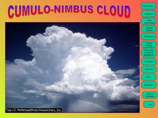 CUMULO-NIMBUS CLOUD 