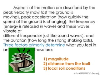 Earth quake | PPTX