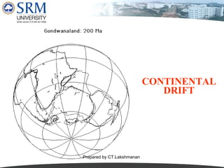 CONTINENTAL
DRIFT

Prepared by CT.Lakshmanan

 