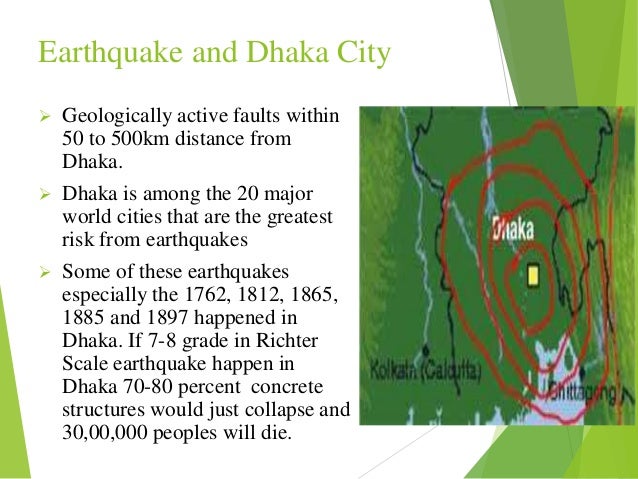 Highest scale earthquake in bangladesh
