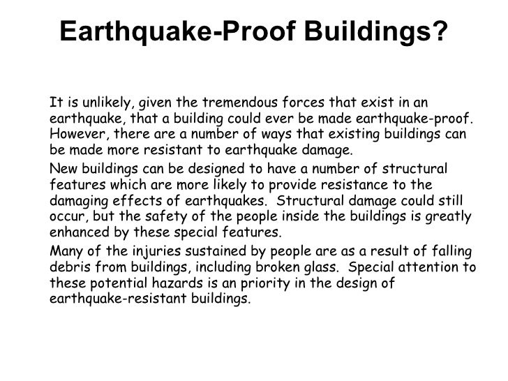 Can earthquakes be predicted?