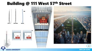 Building @ 111 West 57th Street
26
 
