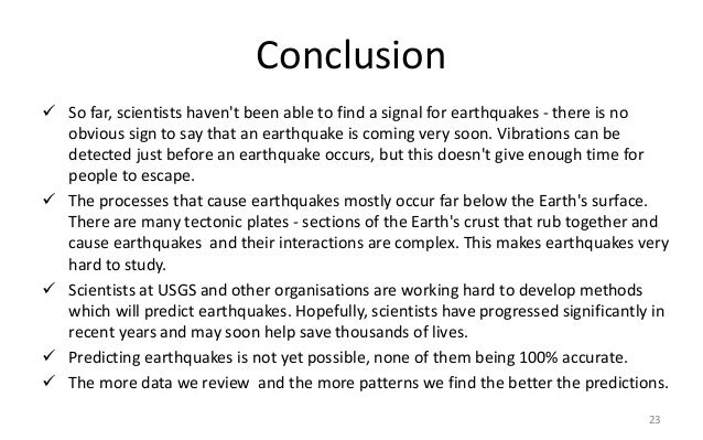 Essay writing earthquake