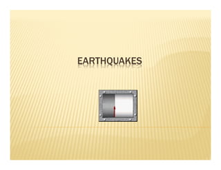 EARTHQUAKES
 