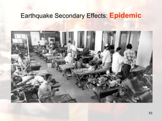 Earthquake Secondary Effects:  Epidemic 