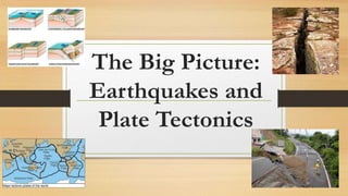 The Big Picture:
Earthquakes and
Plate Tectonics
 