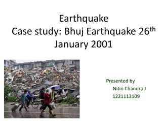 write a case study on earthquake