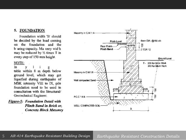 earthquake resistant design techniques earthquake resistant design techniques
