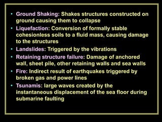 Earthquake engineering : Causes, Analysis and Mitigation. | PPT