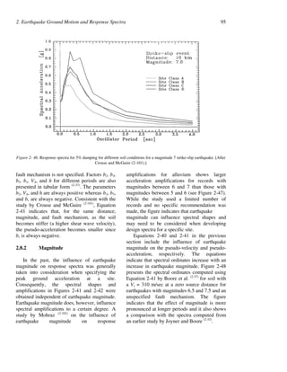 Earthquake ground motion and response spectra (Bijan Mohraz, Fahim ...