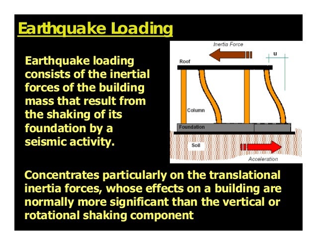 What Are Earthquake Loads? | Seismic loading – MJCN