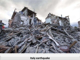 Italy earthquake
 