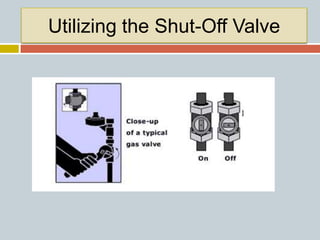 Utilizing the Shut-Off Valve
 