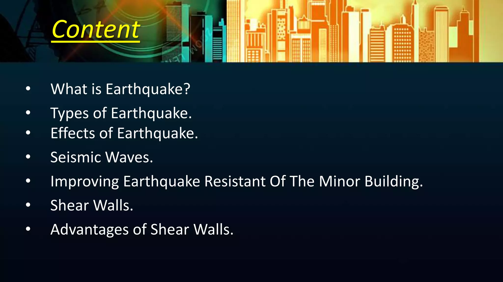 Earthquake Resistance Structure Ppt Earthquake Resistance Structure Ppt