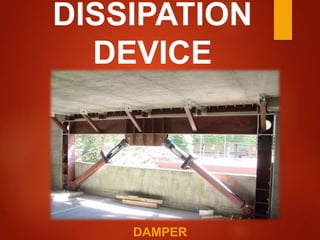 DISSIPATION
DEVICE
DAMPER
 