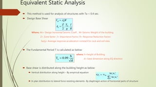 Earthquake resistant design of structures | PPTX