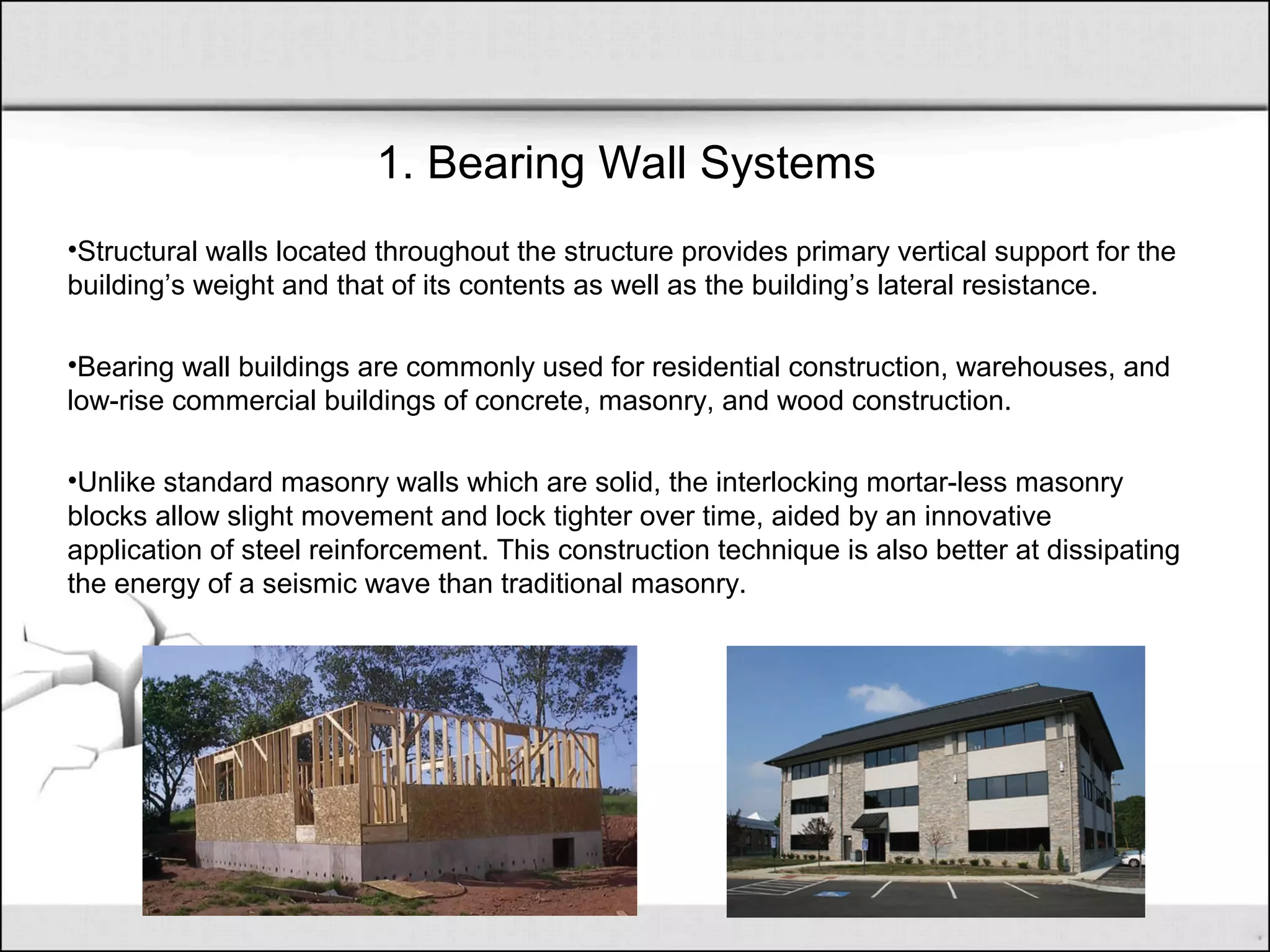 Earthquake resistant low rise building | PPT
