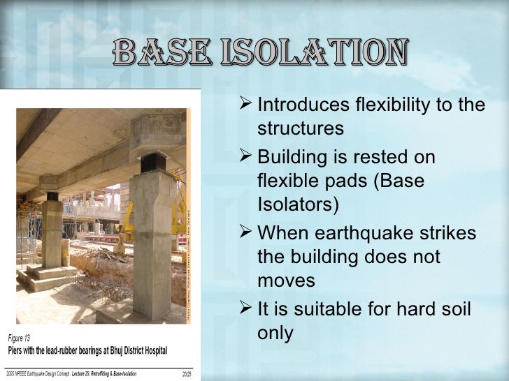 Earthquake resistant structure