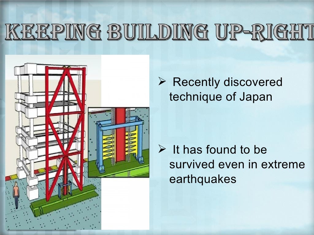 Earthquake resistant structure