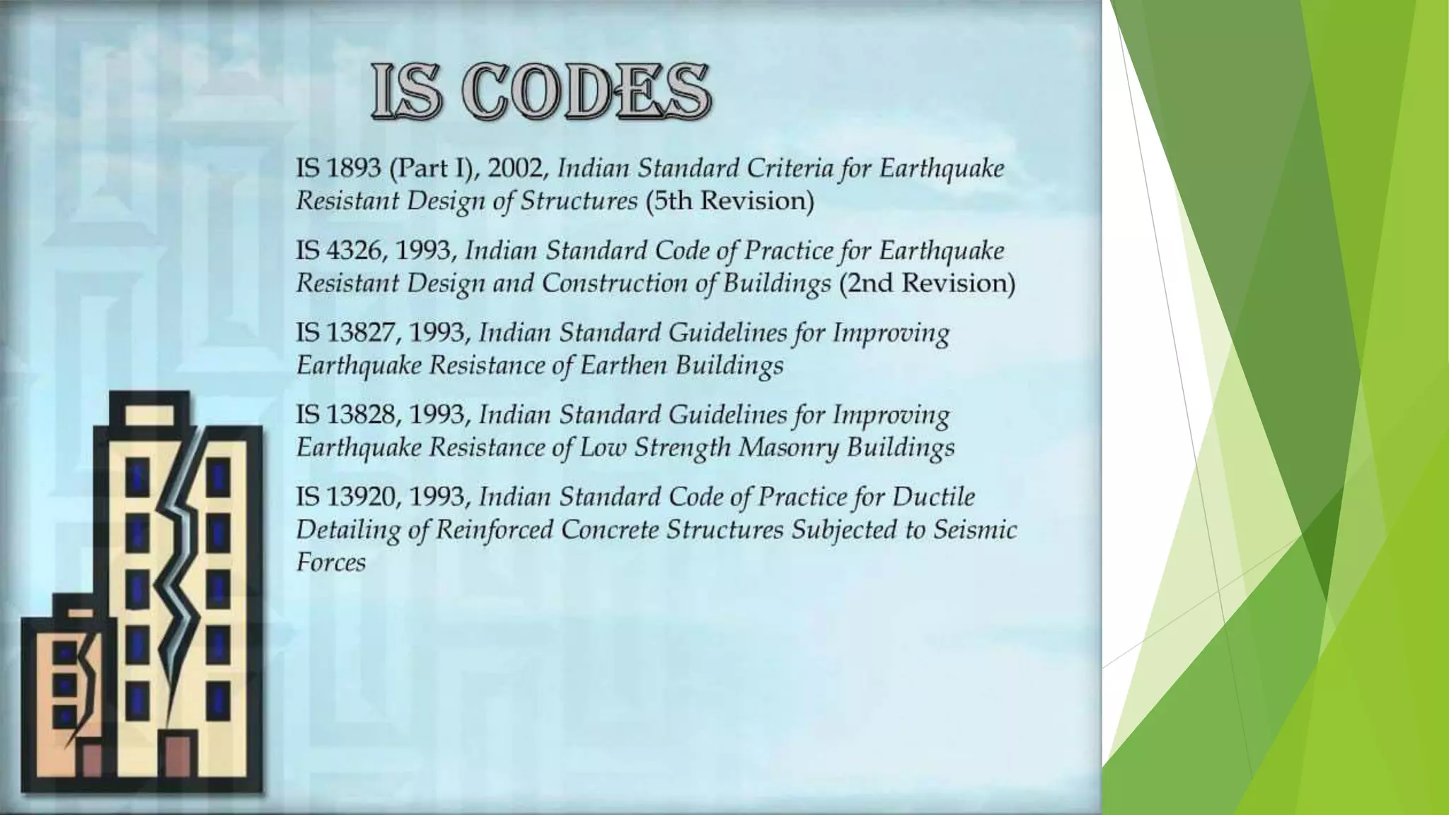 Earthquake Resistant Structures | PPTX