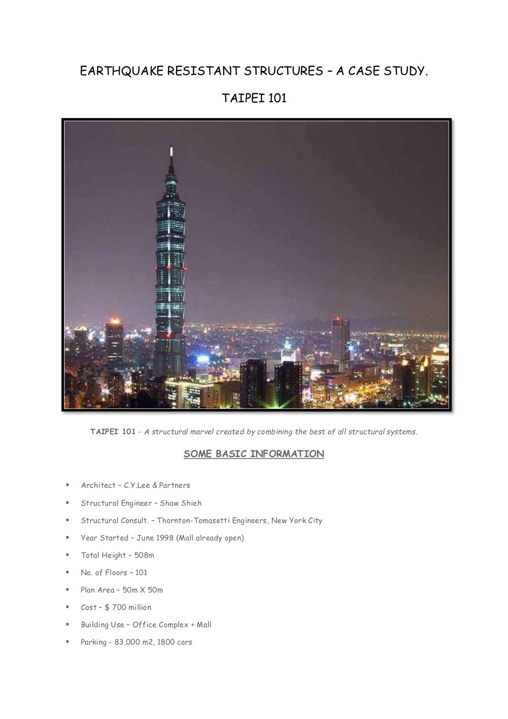 Earthquake resistant buildings examples image