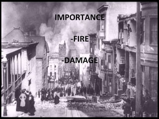 IMPORTANCE -FIRE -DAMAGE 