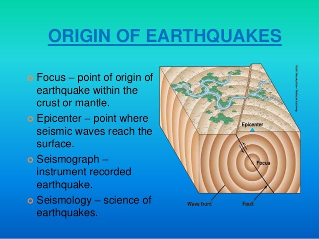 Earthquakes earthquakes