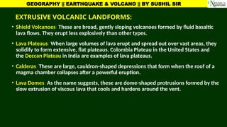 Shield Example Geography Comprehensive Geography Guide on Earthquakes and Volcanoes by Sushil ...