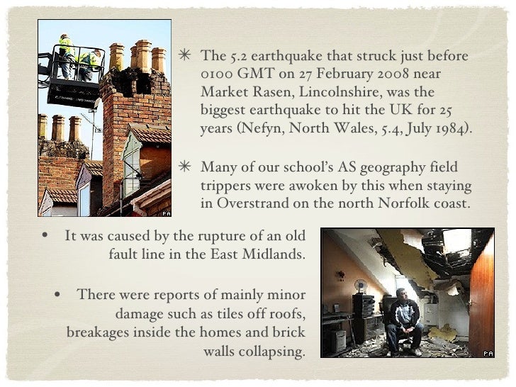 Earthquakes An Introduction