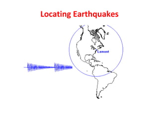 Locating Earthquakes
 