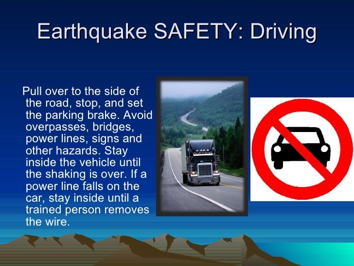 Earthquake Safety