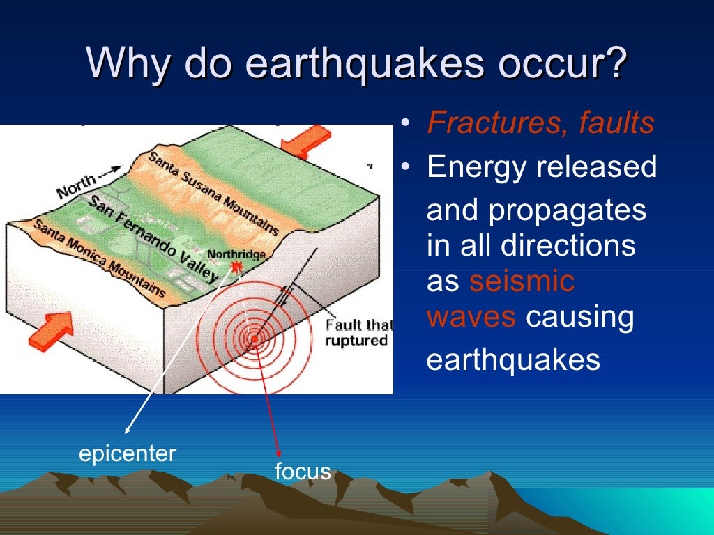 earthquakes