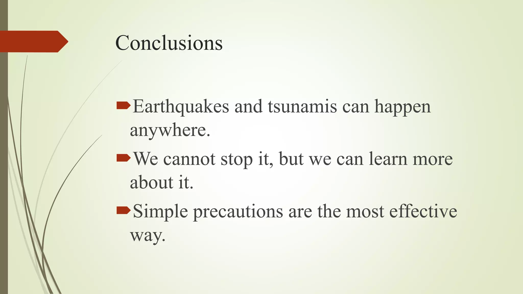 Earthquake tsunami relationship