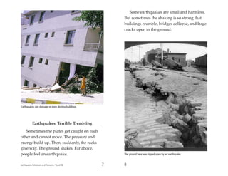 Earthquake then tsunami