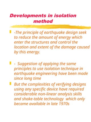 Earthquake-Isolations powder by nbc...... | PPT