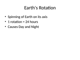 Presentation On Rotation Earth_Rotation_Revolution_with_Images.pptx