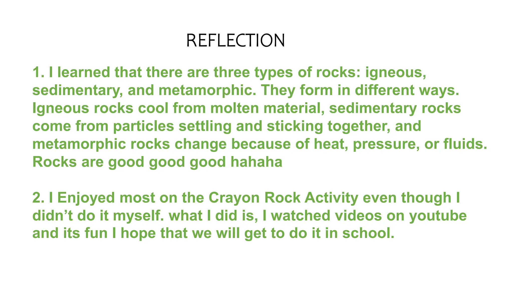 Earth Science Answers Ppt