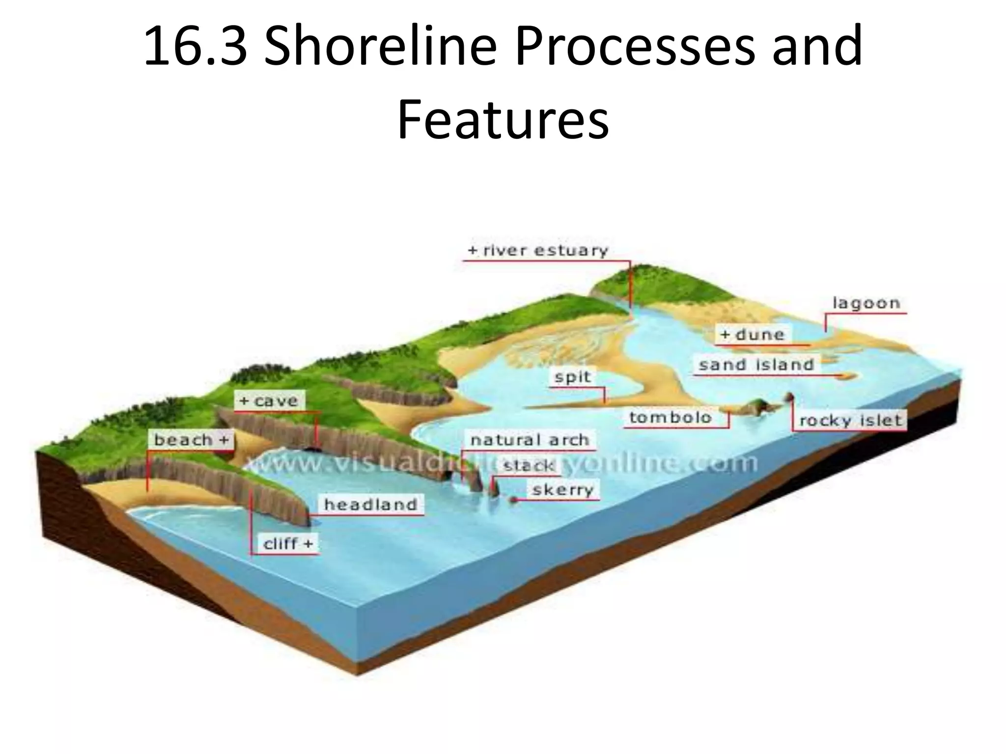 16.3 Shoreline Processes and Features