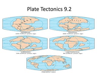 Plate Tectonics 9.2 