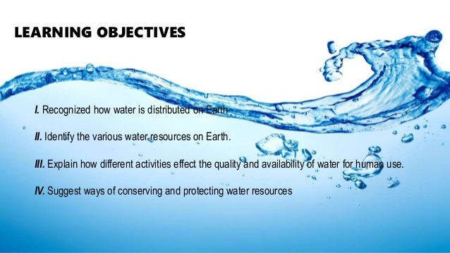Earth Science Water Resources Bert Beni