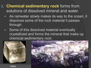 Earth science 2.3 : Sedimentary Rock | PPTX