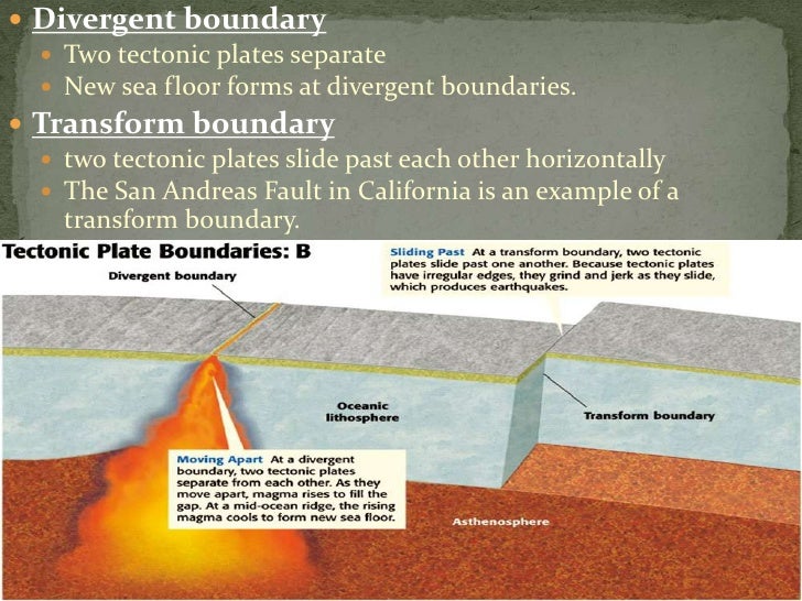Earth Science 4.3 The Theory of Plate Tectonics