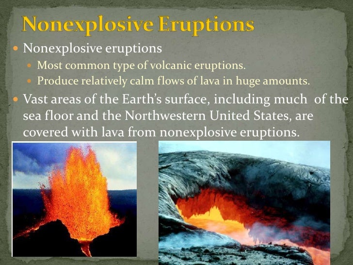 Earth Science 6.1 Volcanic Eruptions